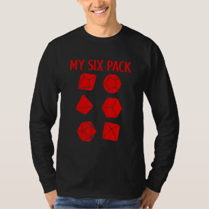 Camiseta D20 Dados Rpg Dragones Jugador Echa Un Vistazo A M