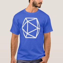 Camiseta D20 grande Isocahedron