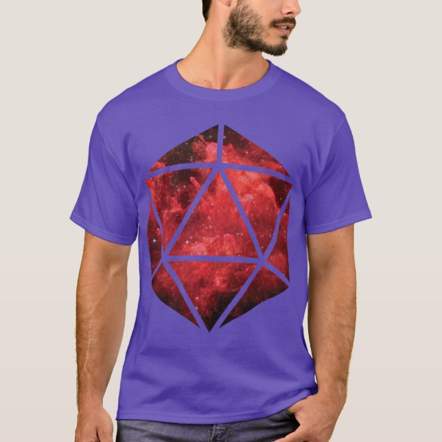 Camiseta D20 Vista rota (Anverso)