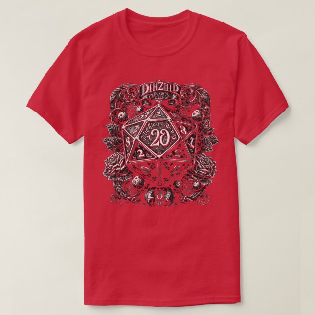 Camiseta D20 Von Classic (Diseño del anverso)