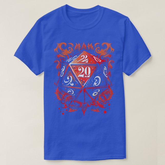 Camiseta D20 Von Passion (Diseño del anverso)