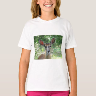 Camiseta D33 de cola blanca de ciervo