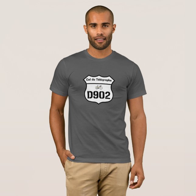 Camiseta D902 Col du Telegraphe (Anverso completo)