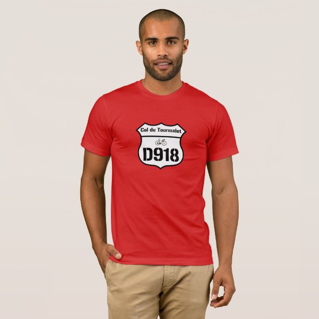 Camiseta D918: Col du Tourmalet (Anverso completo)