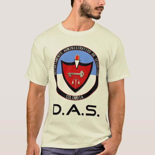 Camiseta D.A.S. colombiano (Anverso)