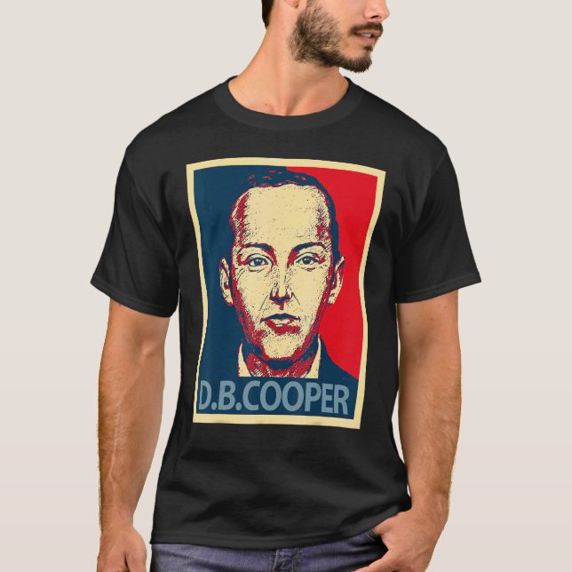 Camiseta D B Cooper (Anverso)