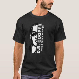 Camiseta D B Cooper Esconder Y Buscar Campeón 1