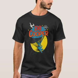 Camiseta D B Cooper legendario urbano americano hombres y m