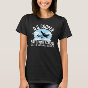 Camiseta D B Cooper Skydiving School Parodia De La Parodia