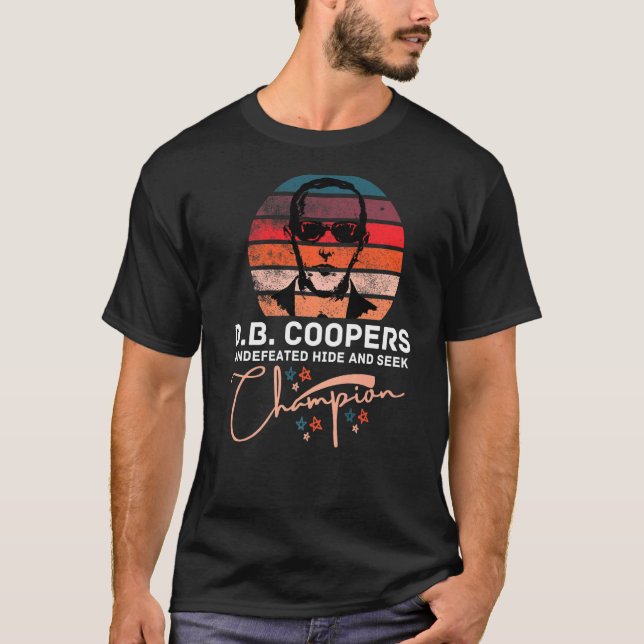 Camiseta D B Coopers Skydiving School Portland Oregon (Anverso)