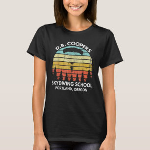 Camiseta D B Coopers Skydiving School Portland Oregon