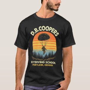 Camiseta D. B. Coopers Skydiving School Portland Oregon Ext