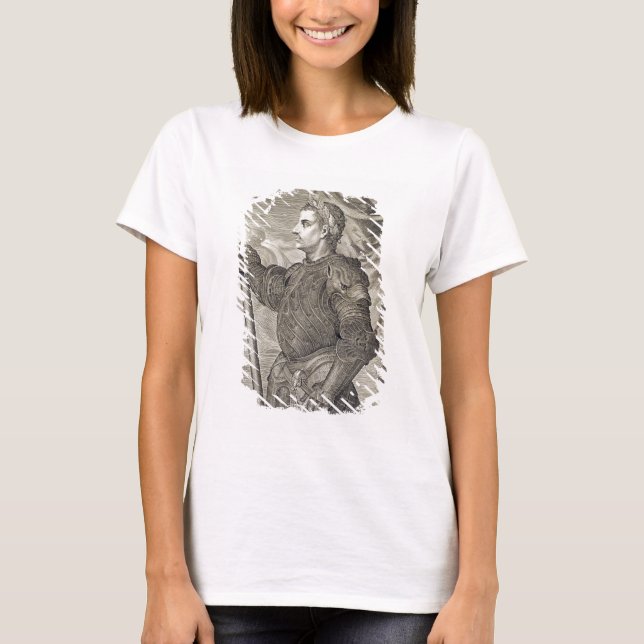 Camiseta D. Claudius Caesar Emperador de Roma de 41 a 54 añ (Anverso)
