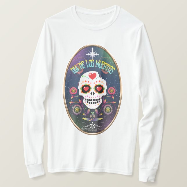 Camiseta D.D.L.M. Calavera (Anverso del diseño)