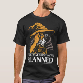 Camiseta D&D Wizard's Critical Miss - Eso no salió como se 