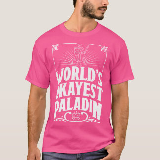 Camiseta D&D Worlds Okayest Paladin