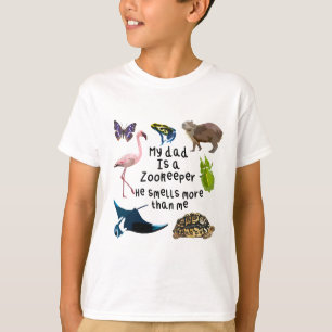 Camiseta D es para Daddy Zookeeper