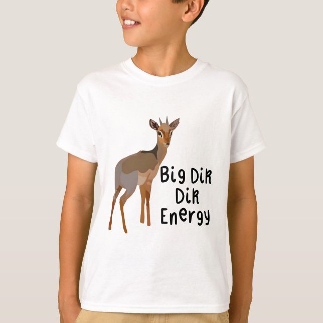 Camiseta D es para Dik Dik (Anverso)