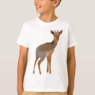 Camiseta D es para Dik Dik Antelope