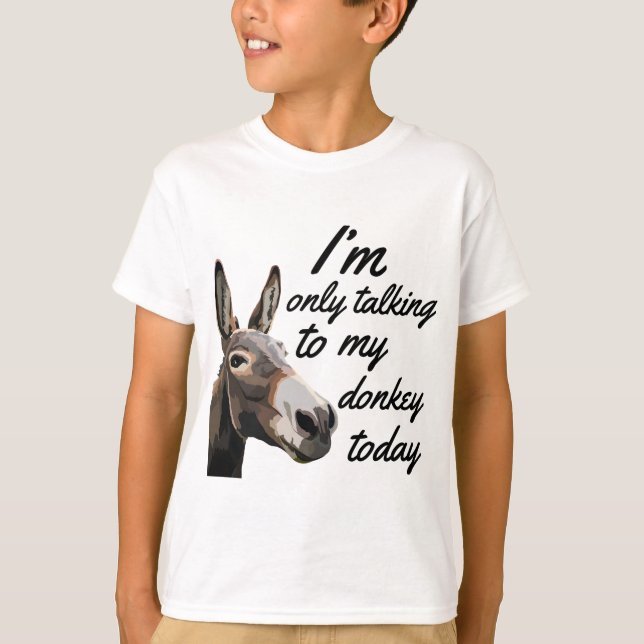 Camiseta D es para Donkey (Anverso)
