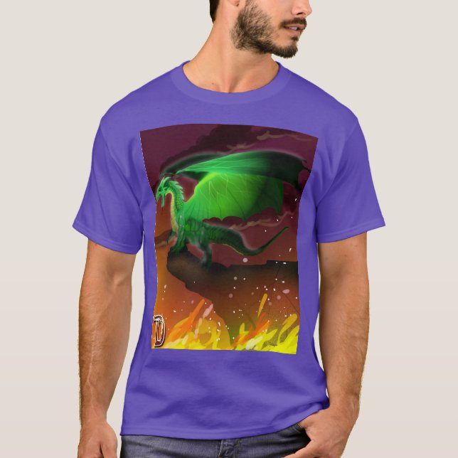 Camiseta D es para Dragon (Anverso)