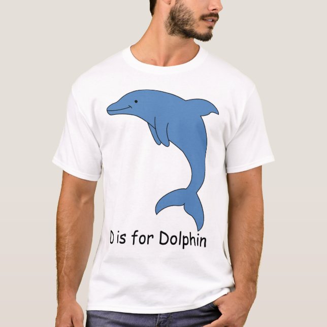 Camiseta D está para el delfín (Anverso)