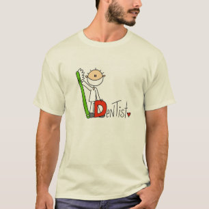 Camiseta D está para el dentista