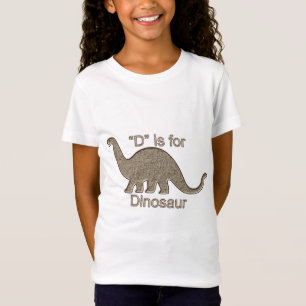 Camiseta D está para el dinosaurio