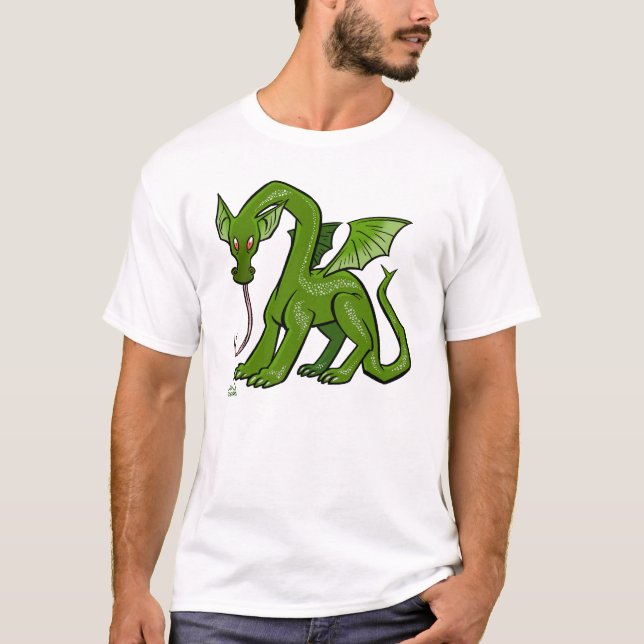 Camiseta d está para el dragón (Anverso)