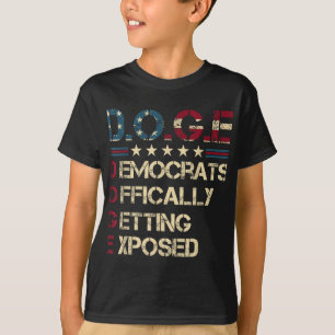 Camiseta D.o.e. Doge Departamento De Eficiencia Gubernament
