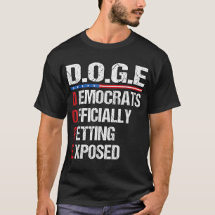 Camiseta D.o.e. Doge Departamento De Eficiencia Gubernament