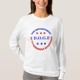 CAMISETA D.O.G.E: DEPARTAMENTO DE EFICIENCIA GUBERNAMENTAL