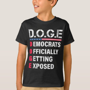 Camiseta D.o.g.e Doge Departamento De Eficiencia Gubernamen