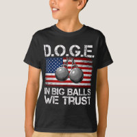 D.o.g.e. En Big We Confiamos Divertido Trump Bande