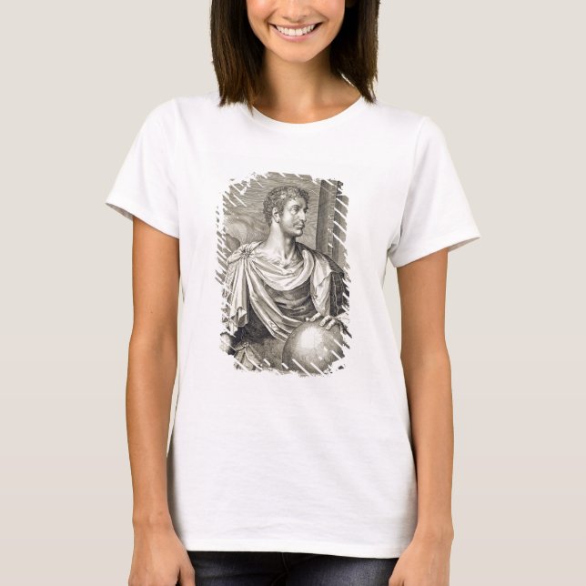 Camiseta D. Octavius Augustus (63 a. C. - 14 a. C. Emperado (Anverso)