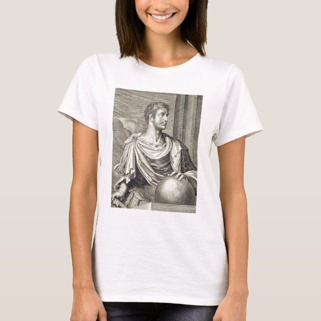 Camiseta D. Octavius Augustus (63 a. C. - 14 a. C. Emperado (Anverso)