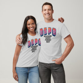 Camiseta D S P D "Propinando Golpes Bajos Diariamente"