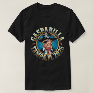 Camiseta DA132 - 2025 Gasparilla Tampa FL Capitán Pirata