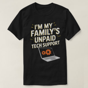 Camiseta DA58-Soy el divertido motor de computadoras de mi 