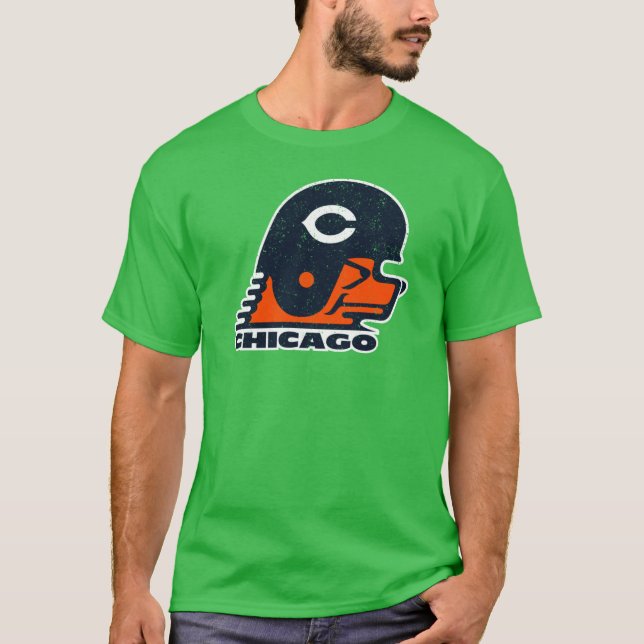 Camiseta DA BEARS THROWBACK SZN (White Outline) (Anverso)