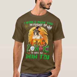 Camiseta Da Miedo Empujarte Frente A Los Zombis Para Salvar