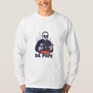 Camiseta Da Papa Leo XIV Vaticano 4 de Julio Estados Unidos