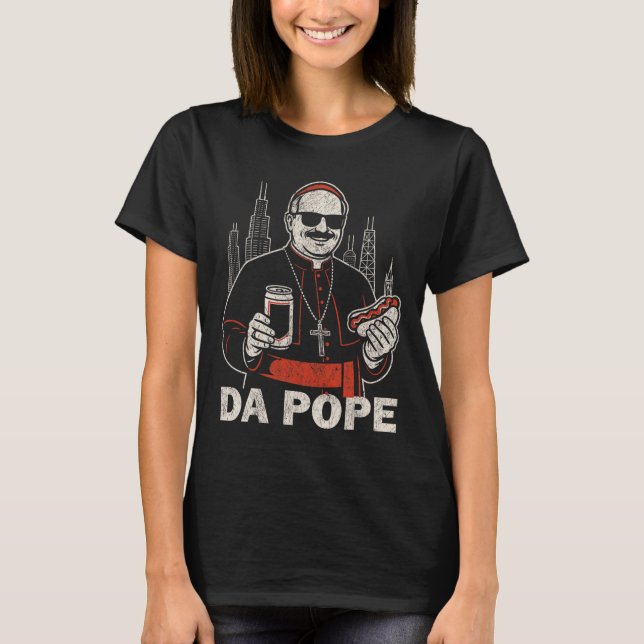 Camiseta Da Pope De América El Papa De Chicago Leo Xiv Funn (Anverso)