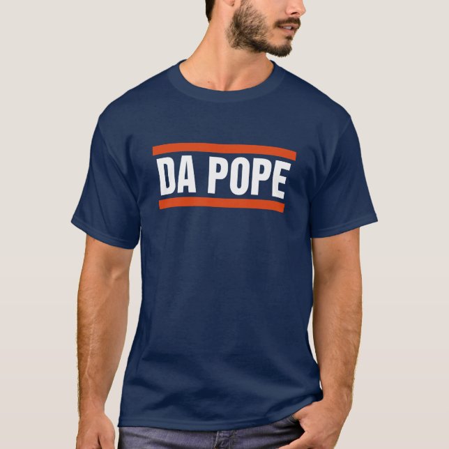 Camiseta Da Pope De América El Papa De Chicago, Leo XIV Pro (Anverso)
