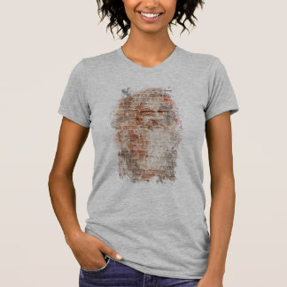 Camiseta da Vinci autorretrato arte callejero
