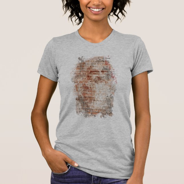 Camiseta da Vinci autorretrato arte callejero (Anverso)