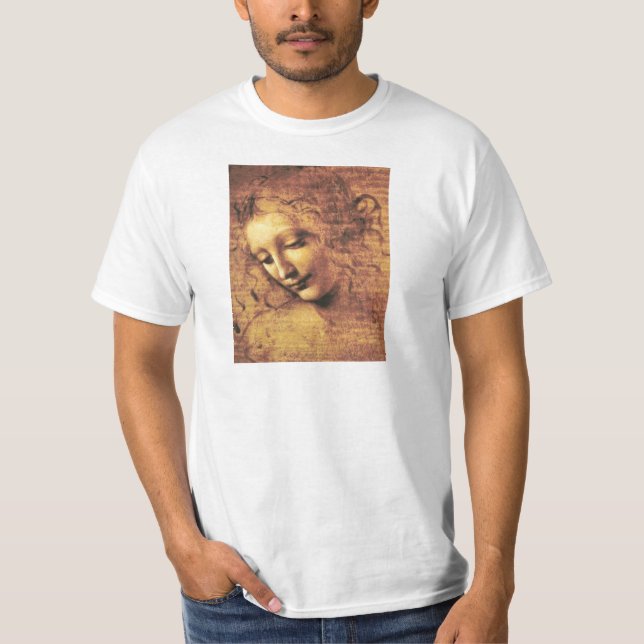 Camiseta Da Vinci La Scapigliata (Anverso)