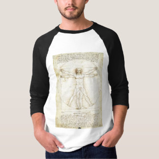 Camiseta DA-vinci-Leonardo-proporción-de--humano-figura