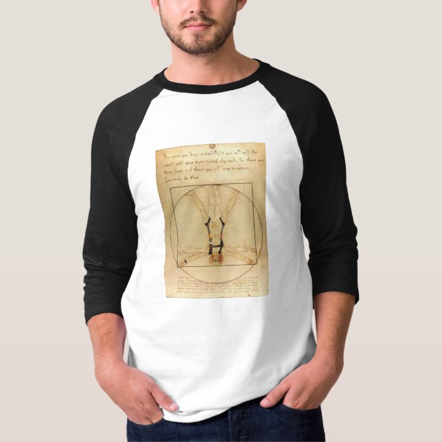 Camiseta da Vinci Skydiving (Anverso)
