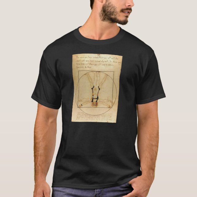 Camiseta da Vinci Skydiving (Anverso)